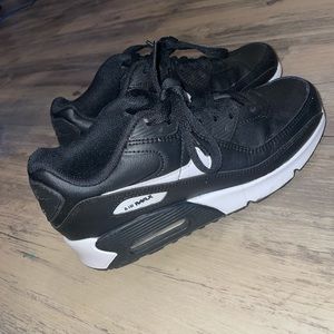 Black Nike Air maxes